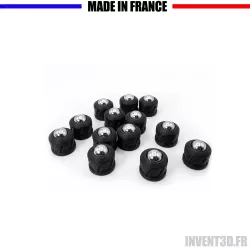 12 slugs pour HDR68 cal.68 bille 10mm poids 7g - Airsoft Noir