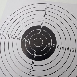 Lot 100 cibles Elite Airgun 14x14cm | Invent3D