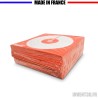 Lot 100 cibles Elite Airgun 10x10cm blanc/rouge | Invent3D
