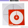 Lot 100 cibles Elite Airgun 10x10cm blanc/rouge | Invent3D