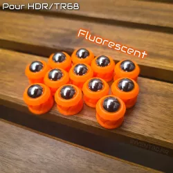 Slugs fluo orange HDR68 calibre 68 bille 12mm 9g