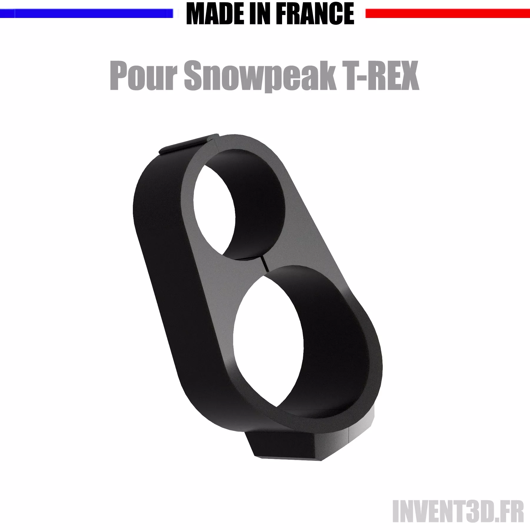 Collier de liaison canon cylindre T-REX pour montage modérateur