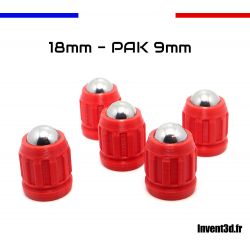 5 - slugs 18mm Patriot pour...