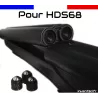 10 Slugs avec billes 12mm en acier Calibre .68 pour HDS68 T4E de Umarex - Noir